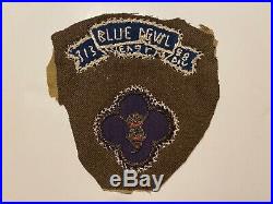 Pk506 Original WW2 US Army 88th Blue Devil Infantry Division 313th Tab WB11