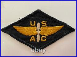 Pk527 Original WW2 US Army Air Corps Flying Cadet Patch Blue WB9