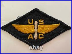 Pk527 Original WW2 US Army Air Corps Flying Cadet Patch Blue WB9