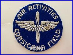Pk532 Original WW2 US Army Air Force Air Activities Corsicana Field Patch WB9