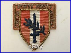 Pk61 Original WW2 US Army United States Forces In Austria Patch 1945-46 WC11