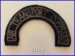 Pk891 Original WW2 US Army Air Force Air Transport Command Patch Damaged L2A