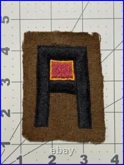 Pre WW 2 US Army 1st Army Transportation Wool Patch Inv# K6985