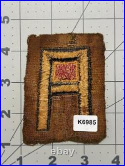 Pre WW 2 US Army 1st Army Transportation Wool Patch Inv# K6985