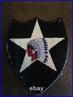 RARE Variation #24 WW 2 US Army 2nd Infantry Division Patch