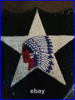 RARE Variation #24 WW 2 US Army 2nd Infantry Division Patch