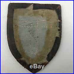 RARE WWII US Army CBI Bullion Leather Shoulder Patch China Burma India Theater