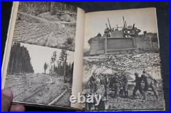 RARE WWII Unit History 69th Infantry Division Pictorial History / Unit Patch