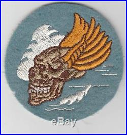 RARE WW 2 US Army 12th Air Force 85th Fighter Squadron Patch Inv# JQ242