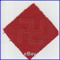 Rare 1st Design WW 2 US Army 45th Infantry Division Wool Patch Inv# S365