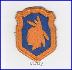 Rare Double Border Yellow WW 2 US Army 98th Infantry Division Patch Inv# E920