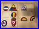 Rare Lot Of 8 Wwii Patches Air Force Infantry Army Airborne