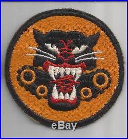 Rare NO CANNON WW 2 US Army Tank Destroyer Patch Inv# 807