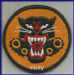 Rare NO CANNON WW 2 US Army Tank Destroyer Patch Inv# K097