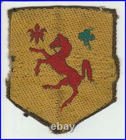 Rare Off Uniform WW 2 US Army 113th Cavalry Group Patch Inv# S508