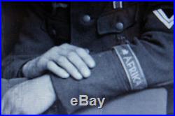 Rare Original WW2 German Army Afrika Corps Uniform Cuff Title from U. S. Vet Lot