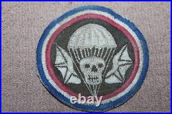 Rare Original WW2 U. S. Army 101st Airborne Division 502nd P. I. R. Pocket Patch