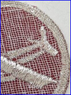 Rare Original Ww2 Us Army Artillery Airborne Glider Regiment Officer Cap Patch