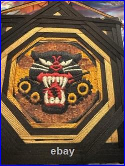 Rare Original Ww2 Us Army Tank Destroyer Patch From Great Grandfathers Ww2 Items