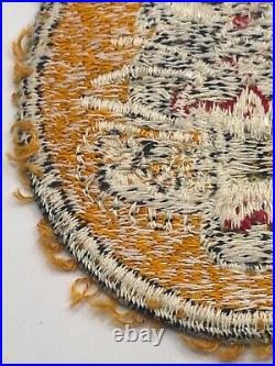 Rare Original Ww2 Us Army Tank Destroyer Patch Uniform Removed Yellow Fender