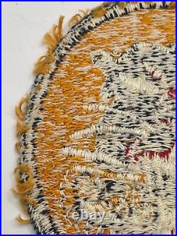 Rare Original Ww2 Us Army Tank Destroyer Patch Uniform Removed Yellow Fender
