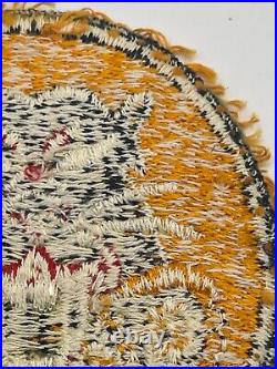 Rare Original Ww2 Us Army Tank Destroyer Patch Uniform Removed Yellow Fender