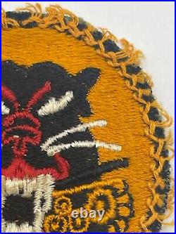 Rare Original Ww2 Us Army Tank Destroyer Patch Uniform Removed Yellow Fender
