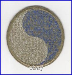 Rare Reversed WW 2 US Army 29th Infantry Division Patch Greenback Inv# R673