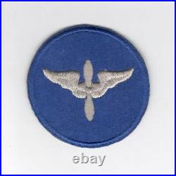 Rare Silver Wing & Prop WW 2 US Army Air Force AC Cadet Patch Inv# D236