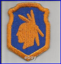 Rare Yellow WW 2 US Army 98th Infantry Division Patch Inv# G903