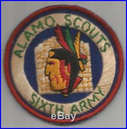Read Discription Luzon Made WW 2 US Army 6th Army Alamo Scouts Patch Inv# JR682