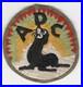 Red Background WW 2 US Army Alaska Defense Command Patch Inv# G973