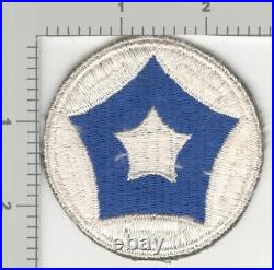 Reversed Color WW 2 US Army 5th Service Command Patch Inv# K3046