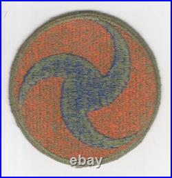 Reversed Prop WW 2 US Army Air Force GHQ OD Border Greenback Patch Inv# R779