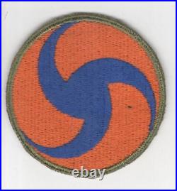 Reversed Prop WW 2 US Army Air Force GHQ OD Border Greenback Patch Inv# R779
