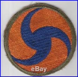 Reversed Propeller WW 2 US Army Air Force GHQ OD Border Patch Inv# CA148