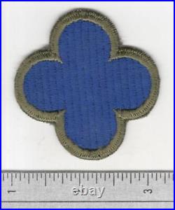 Ribbed Weave WW 2 US Army 88th Infantry Division OD Border Patch Inv# S440