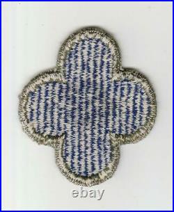 Ribbed Weave WW 2 US Army 88th Infantry Division OD Border Patch Inv# S770