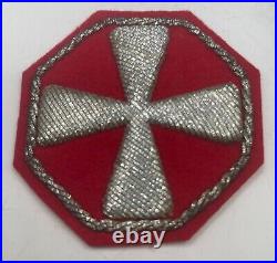 SPECTACULAR US ARMY POST WW2 8th ARMY BULLION PATCH GERMAN OCCUPATION MADE