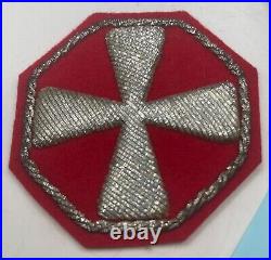 SPECTACULAR US ARMY POST WW2 8th ARMY BULLION PATCH GERMAN OCCUPATION MADE