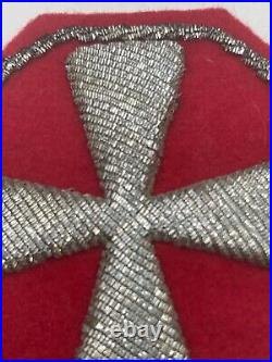 SPECTACULAR US ARMY POST WW2 8th ARMY BULLION PATCH GERMAN OCCUPATION MADE