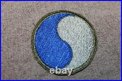 Scarce Original WW2 U. S. Army 29th Infantry Division Silk Like Uniform Patch, VG