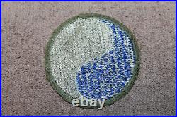 Scarce Original WW2 U. S. Army 29th Infantry Division Silk Like Uniform Patch, VG