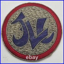 Spectacular Us Army Ww2 Japan Logistical Command Bullion Patch Theater Made