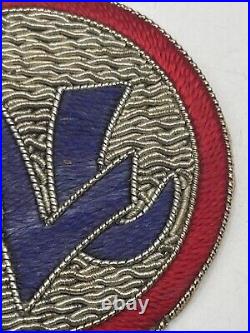 Spectacular Us Army Ww2 Japan Logistical Command Bullion Patch Theater Made