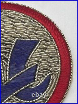 Spectacular Us Army Ww2 Japan Logistical Command Bullion Patch Theater Made