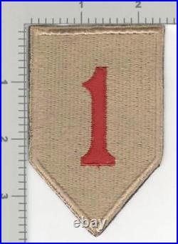 The Hardest To Find British Made US Army 1st Infantry Division Patch Inv# K3157