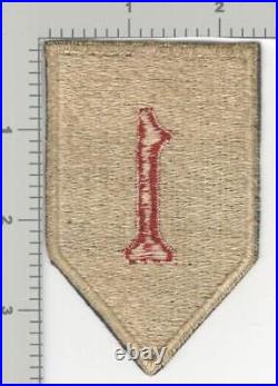 The Hardest To Find British Made US Army 1st Infantry Division Patch Inv# K3157