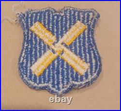 The ONLY ONE on ebay WW2 US Army 12th Corps Yellow Windmill patch