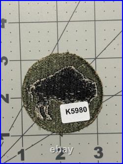 Theater Made WW 2 US Army 92nd Infantry Division Patch Inv# K5980